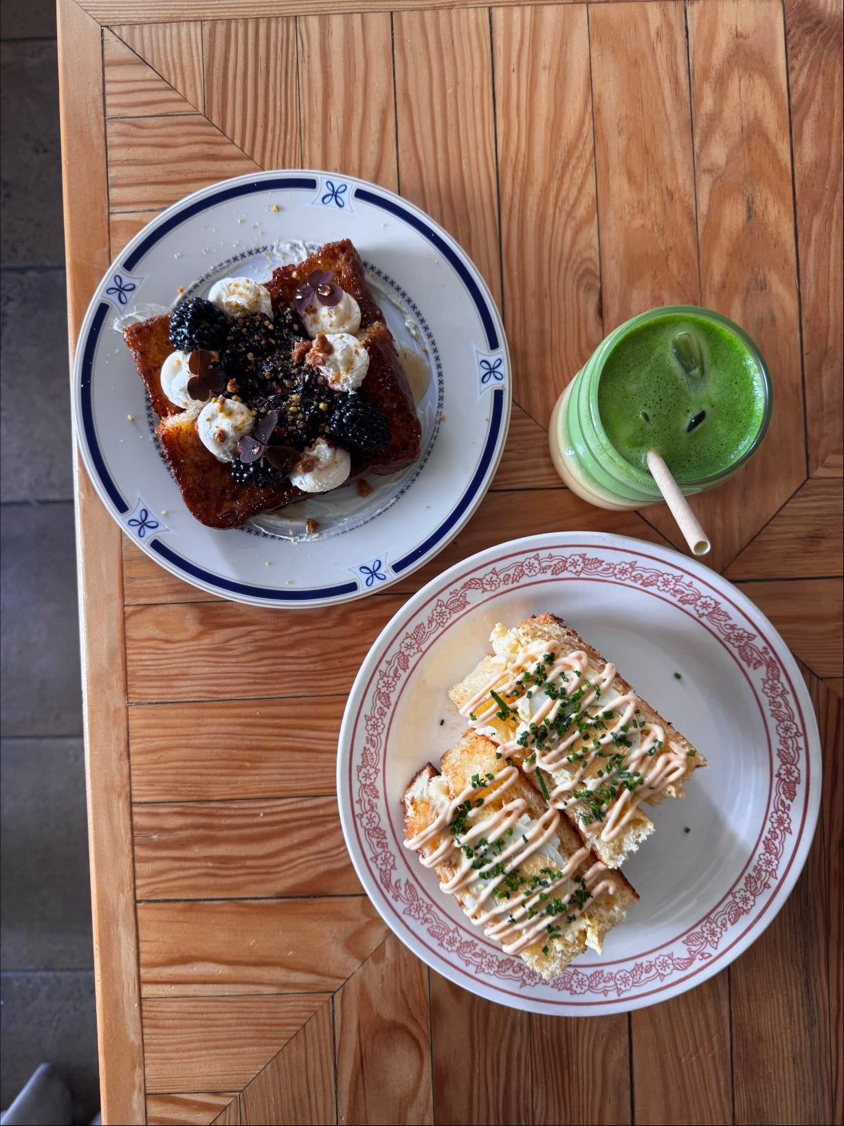 Seagull Method @ São Bento - Ordered the french mirage + tamago sando + matcha mango