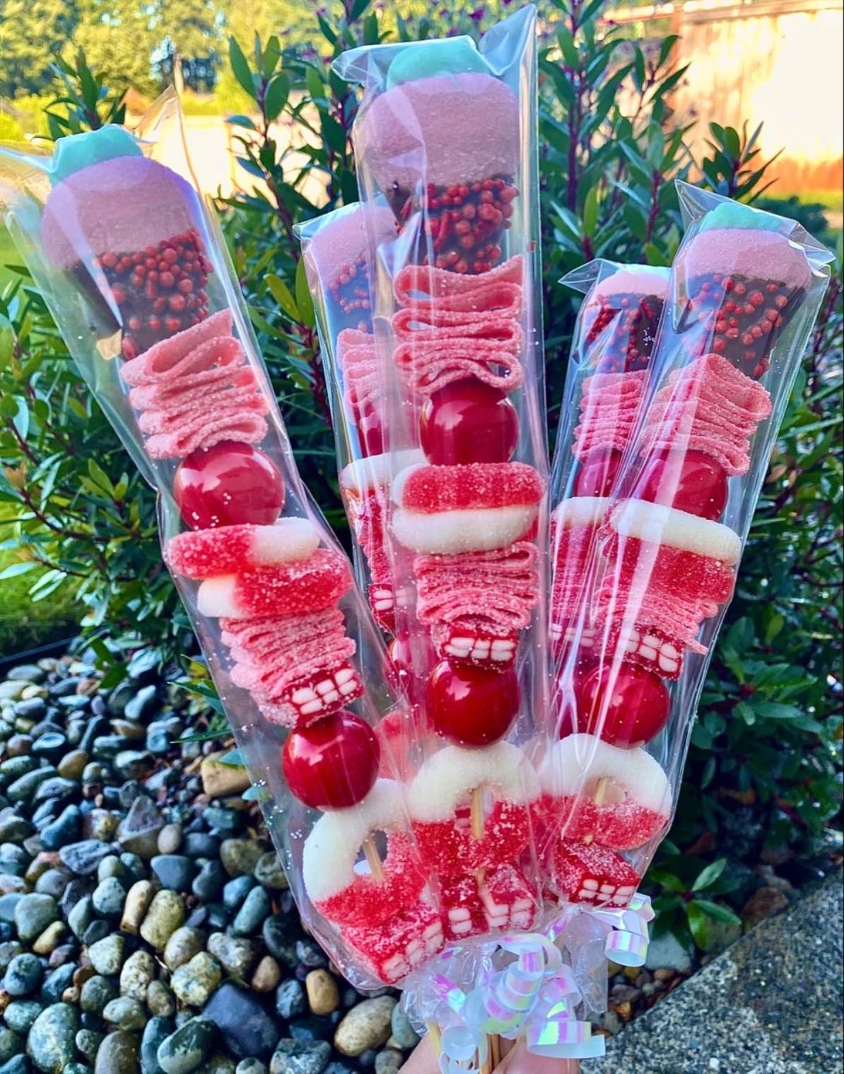 Valentine’s Candy Kabob