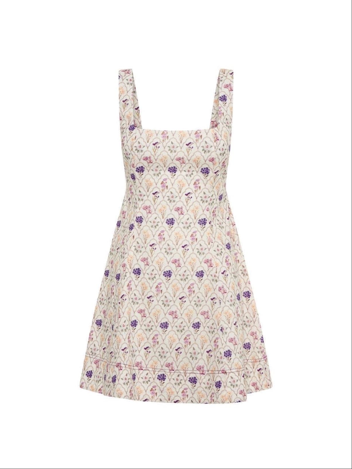 KIVARI Fleur Strappy Mini Dress
