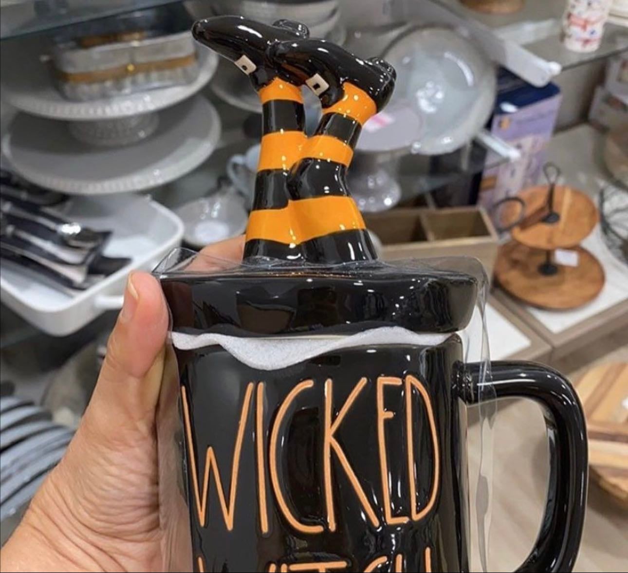 RAE DUNN Witch’s Legs Mug