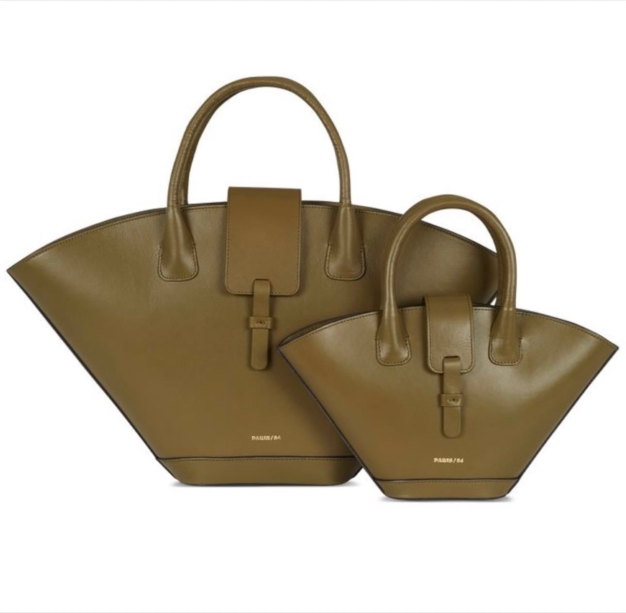 PARIS 64 Lumiére Tote - in Dark Olive