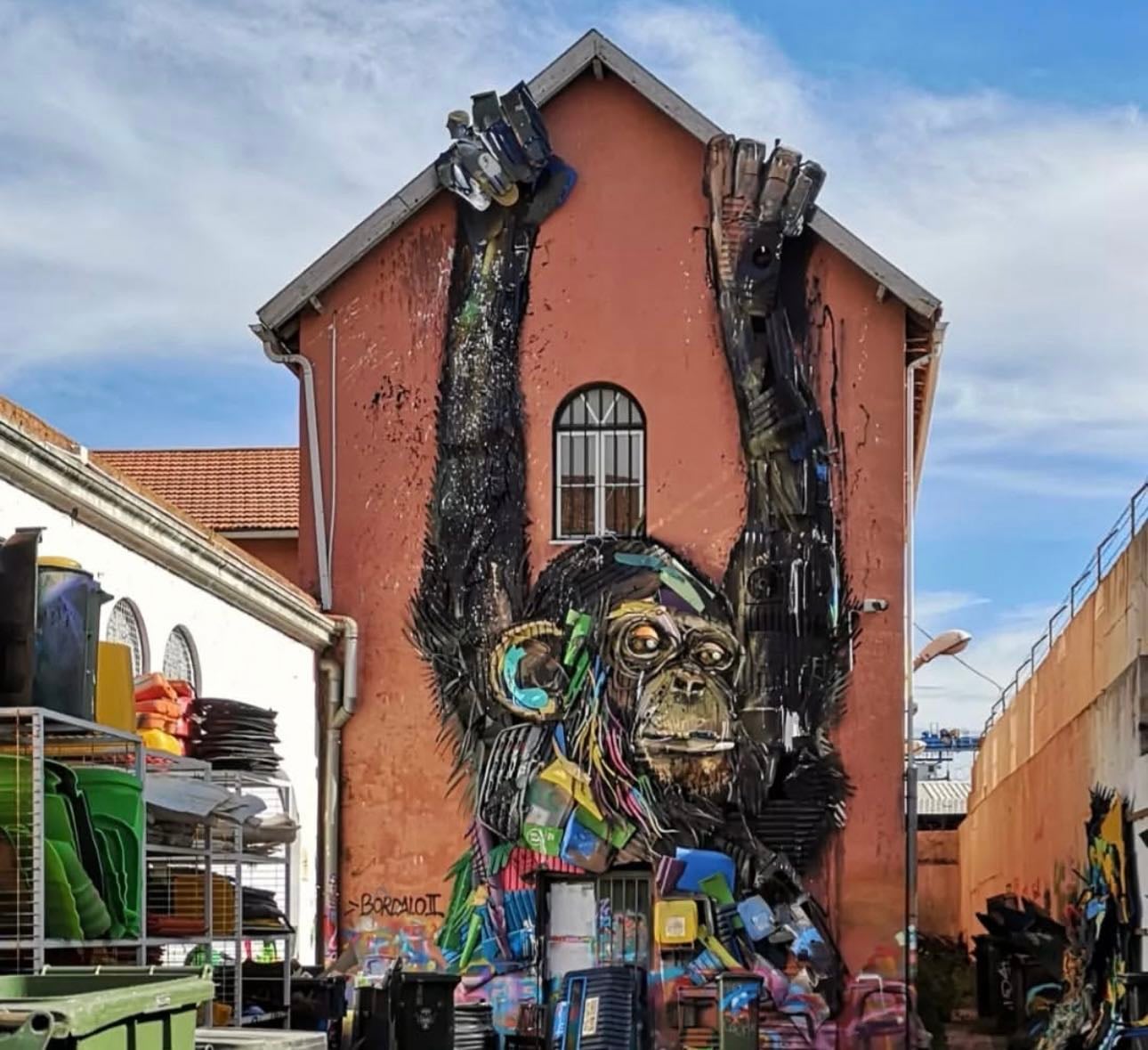 Monkey - Atelier Bordalo II @ Xabregas