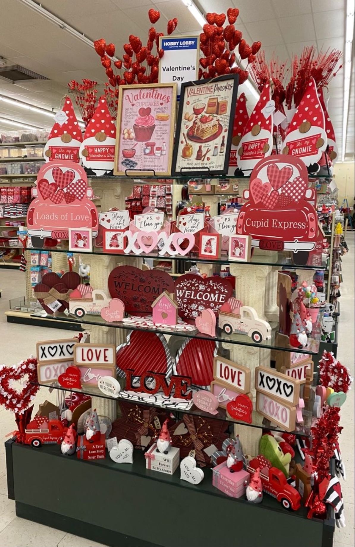 Valentine’s Decorations Shopping