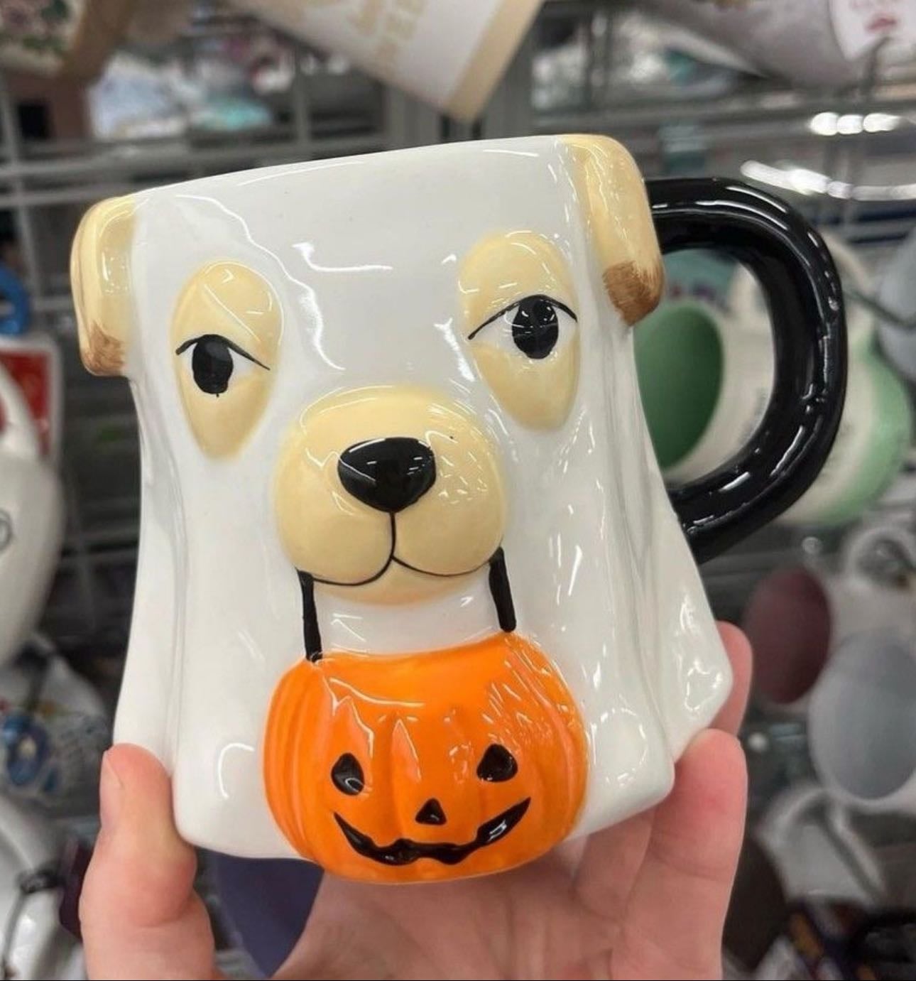 Dog Masked as Ghost