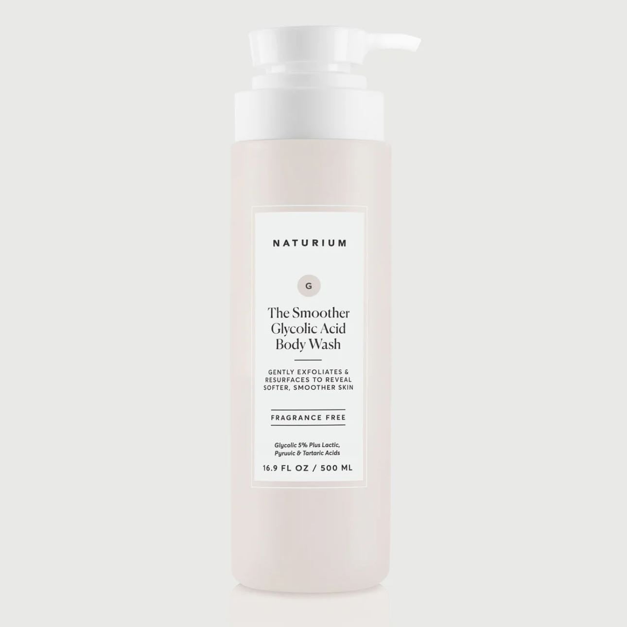 NATURIUM Body Wash - Glycolic Acid / Mandelic Acid / Multi-Oil Hydrating