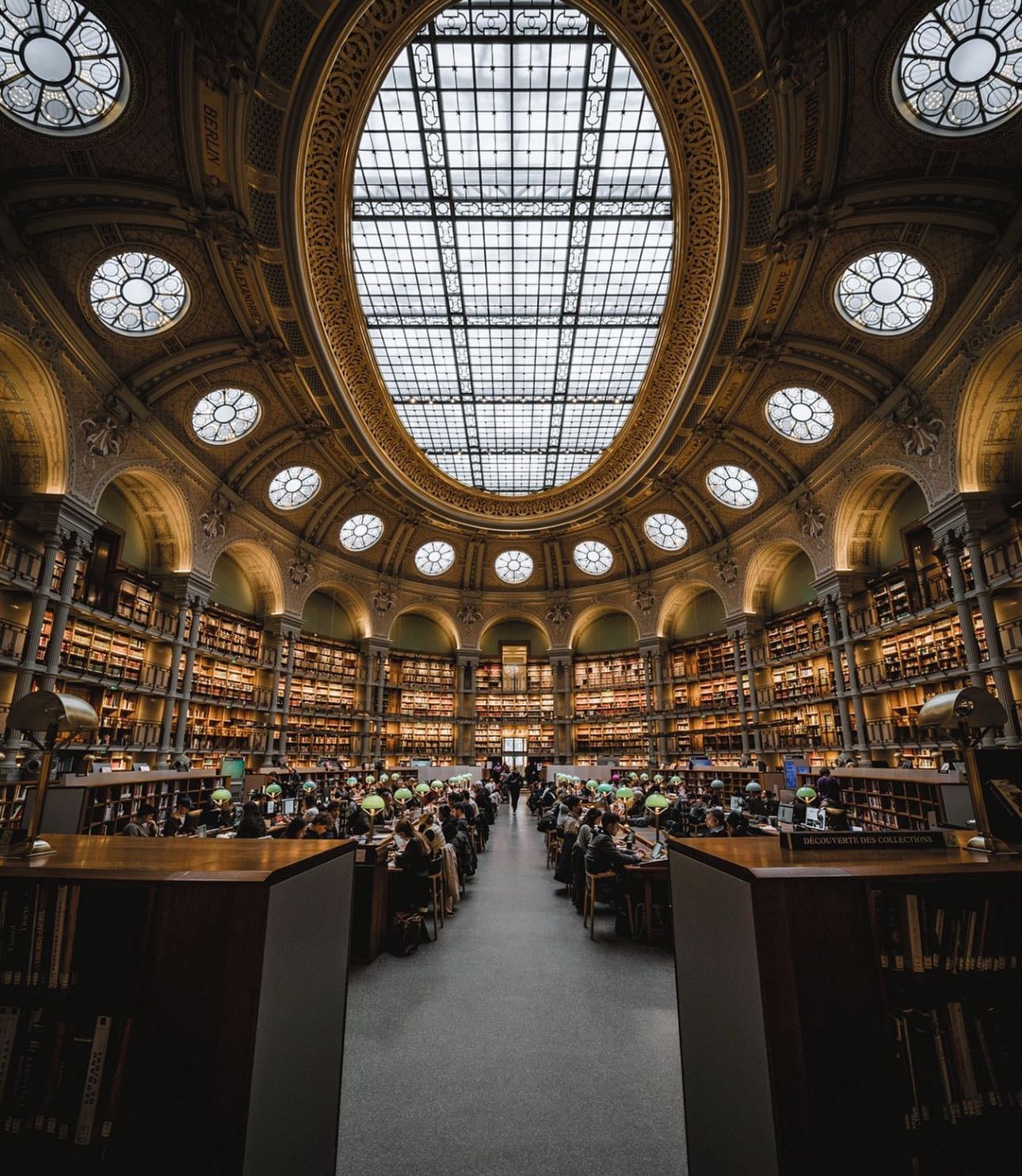 Biblioteca Nacional de Francia - Richelieu - Library