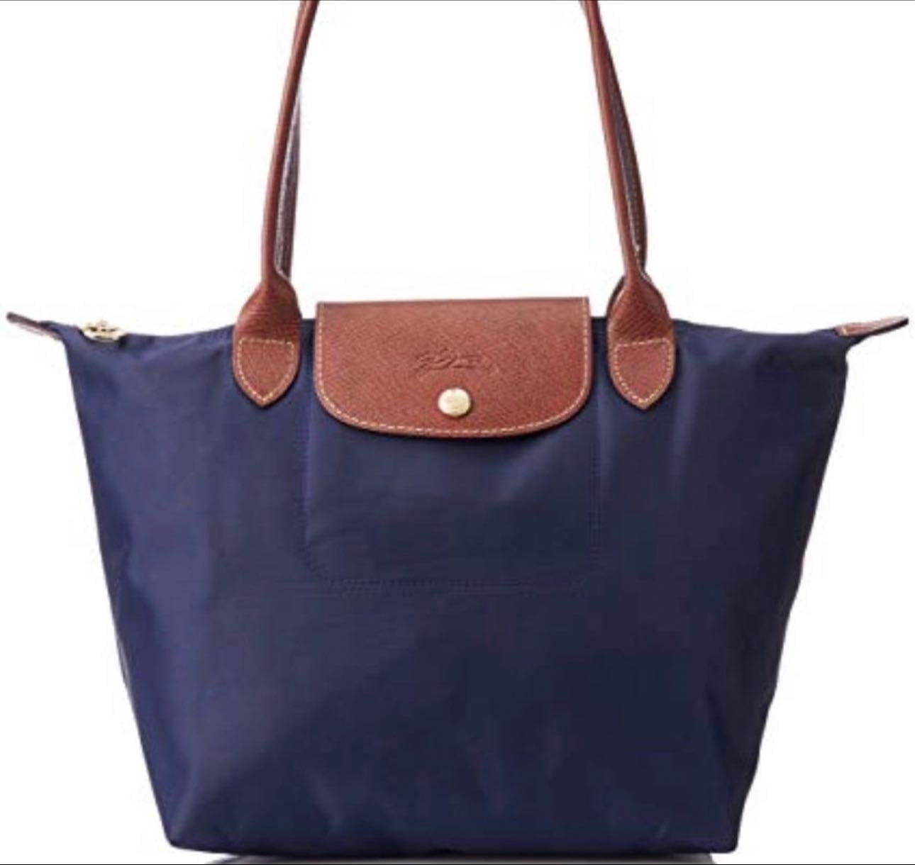 LONGCHAMP Le Pliage Original L Tote Bag - in Navy Blue