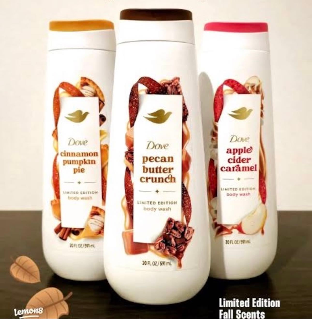 DOVE Fall Bath Products