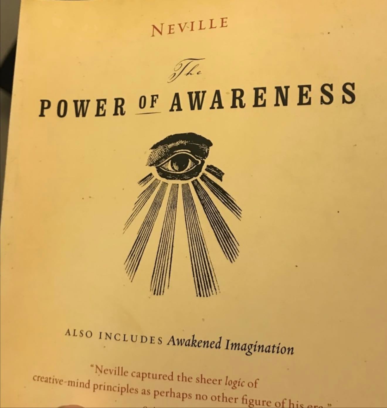 The Power of Awareness - Neville · 2012