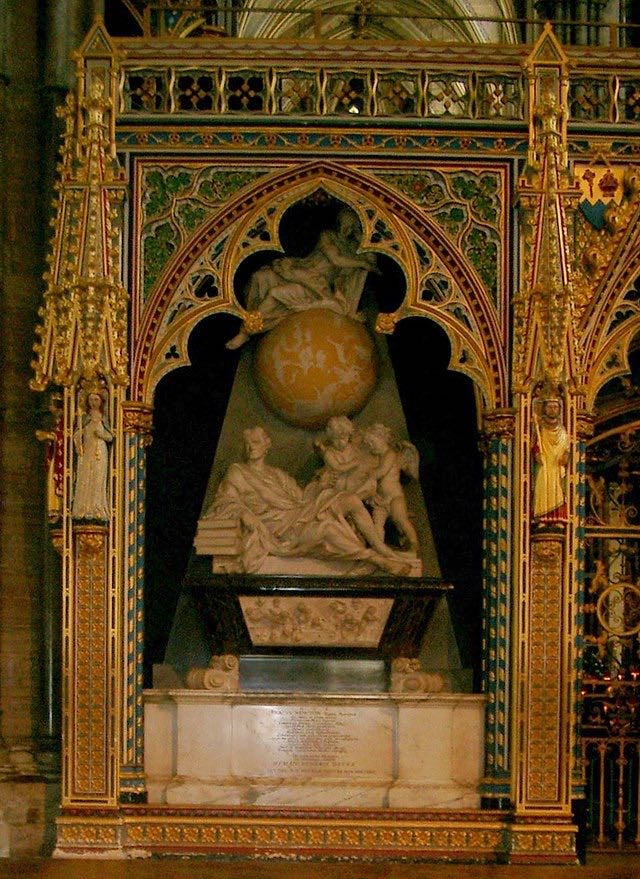 Sir Isaac Newton's Grave