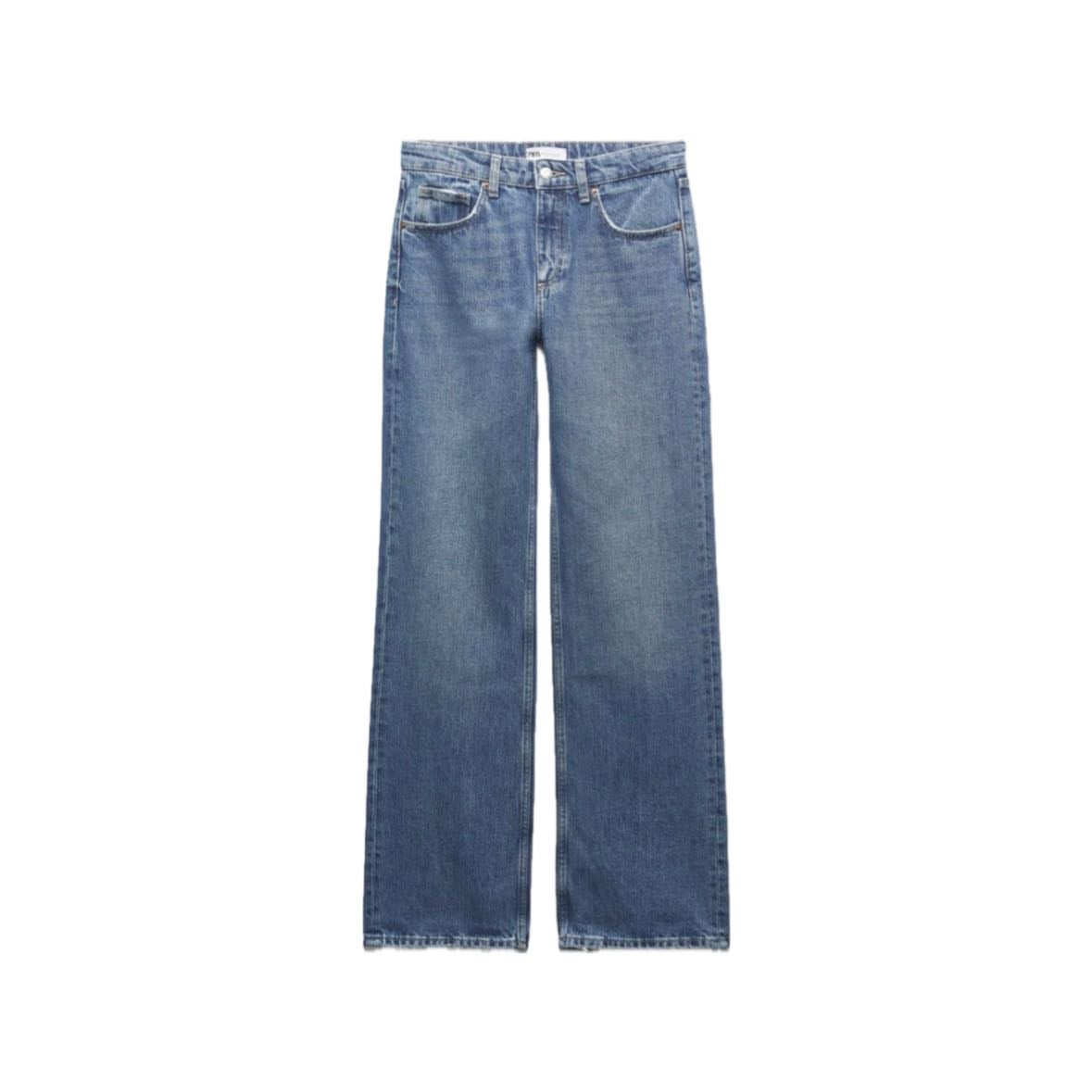 Blue Denim Jeans - Vaqueros