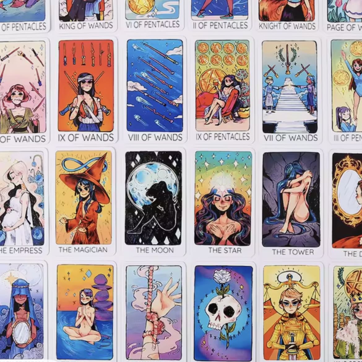 Tarot tercer ojo de Britt - Basado en un Rider waite