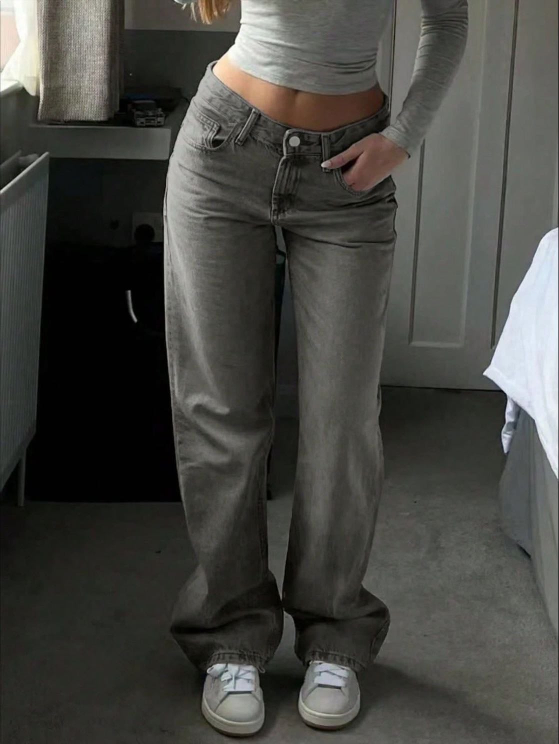 Jeans gris
