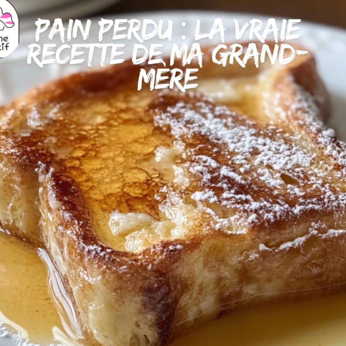 Pain perdu - Pain perdu : La vraie recette de ma grand-mère Ingrédients : 4 tranches de pain rassis (baguette ou pain de campagne) 2 œufs 300 ml de lait 50 g de sucre 1 cuillère à café d’extrait de vanille 1 cuillère à café de cannelle en poudre 30 g de beurre Sucre glace (pour servir) Préparation : Préparer le mélange : Dans un grand saladier, battez les œufs avec le lait, le sucre, l’extrait de vanille et la cannelle jusqu’à obtenir un mélange homogène. Tremper le pain : Immergez les tranches de pain dans le mélange en veillant à bien les enrober des deux côtés. Laissez-les s’imprégner pendant quelques minutes. Cuisson : Dans une poêle, faites fondre le beurre à feu moyen. Une fois chaud, déposez les tranches de pain et faites-les cuire environ 3 à 4 minutes de chaque côté, jusqu’à ce qu’elles soient dorées et croustillantes. Dégustation : Servez chaud, saupoudré de sucre glace et accompagné de fruits frais, de sirop d’érable ou de confiture, selon votre goût. Temps de préparation : 10 minutes | Temps de cuisson : 10 minutes | Temps total : 20 minutes Kcal : 250 kcal par portion
