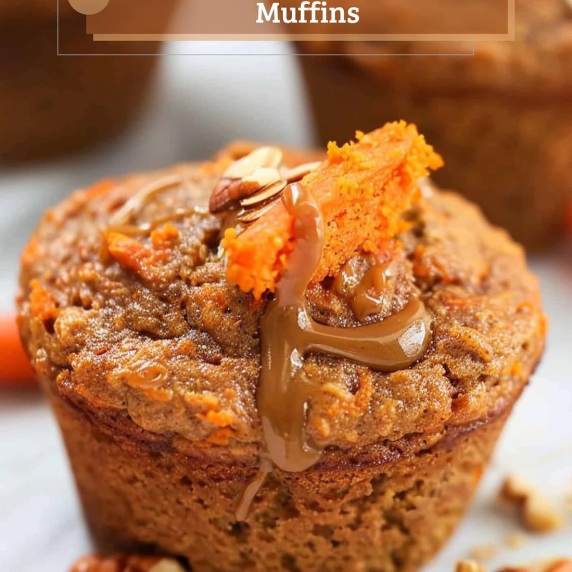 Muffin aux carottes santé - 1 egg (or flax egg) ¼ cup mashed banana ¼ cup applesauce ¼ cup coconut yogurt ¼ cup maple syrup 1½ cups oats ¼ cup almond flour ¼ cup coconut sugar 2 tsp baking powder 1 tsp vanilla extract 1 tsp cinnamon ½ tsp nutmeg 1 cup grated carrots Directions: Preheat oven to 350°F. Grease a muffin tin. Blend all ingredients except carrots until smooth. Stir in carrots. Divide batter into muffin cups and bake for 22-24 minutes.