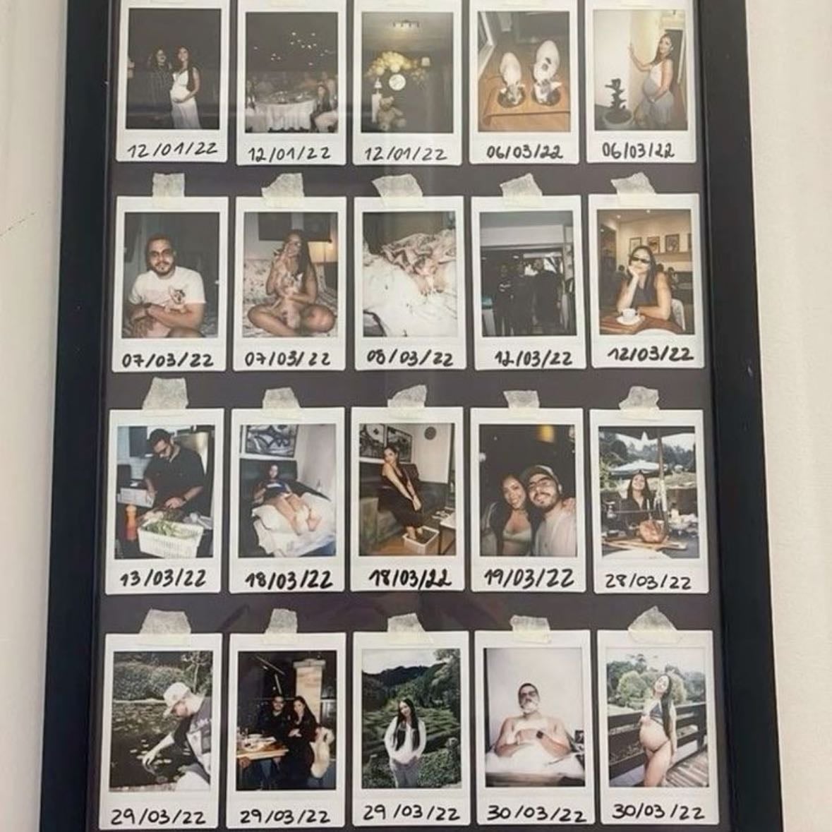 Cuadros con fotos📸 - Puedes recopilar varias fotos que tengas con esa persona y acomodarlas de manera linda para enmarcarlas!