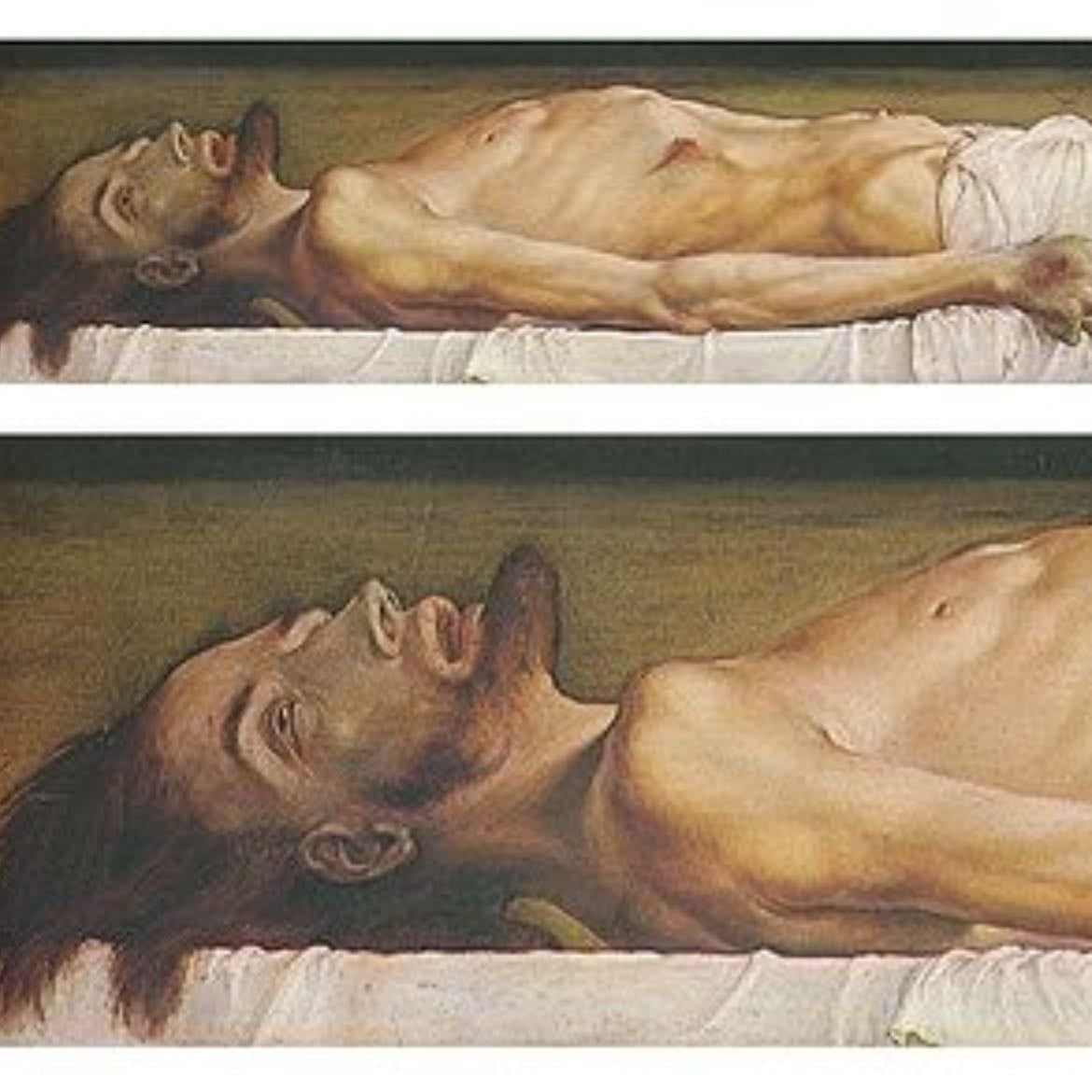 El cuerpo de Cristo en la Tumba - Hans Holbein el Joven, 1522
