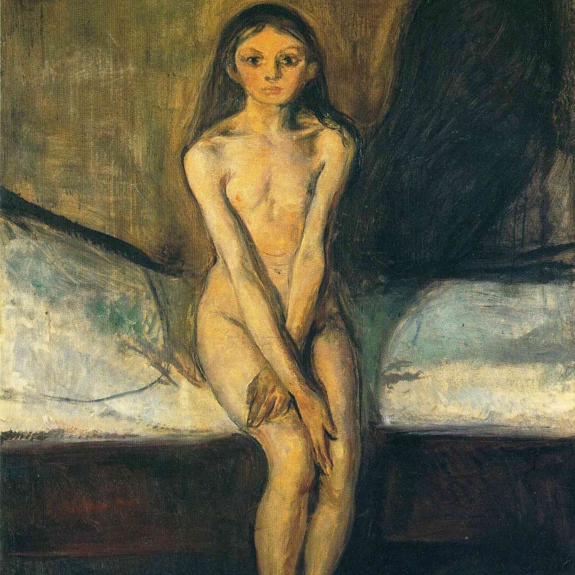 Pubertad - Edvard Munch, 1894-1895