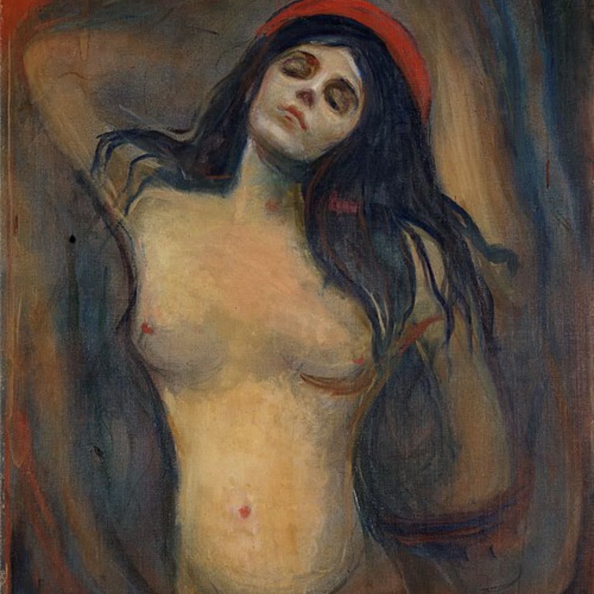 Madonna - Edvard Munch, 1894-1895