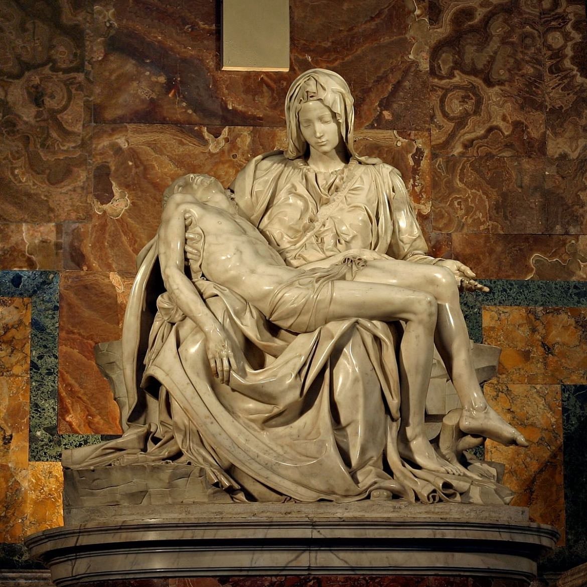 La piedad - Miguel Ángel, 1498-1499