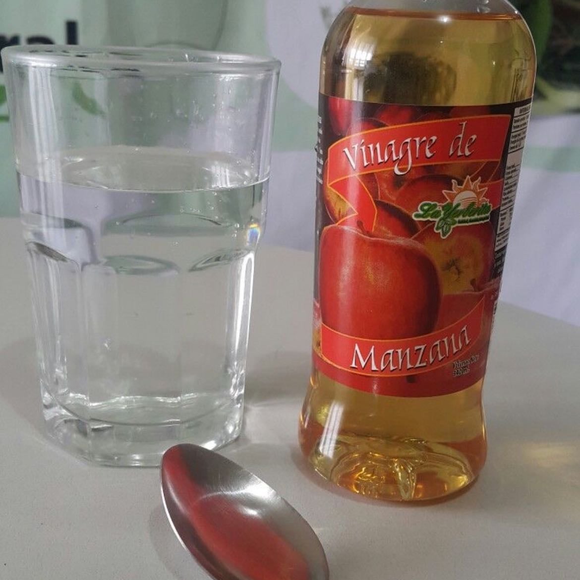 Vinagre de manzana antes de cualquier comida