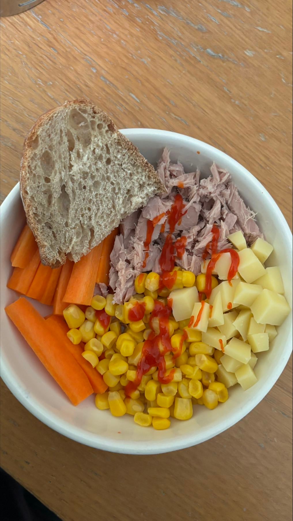 spicy mayo tuna salad