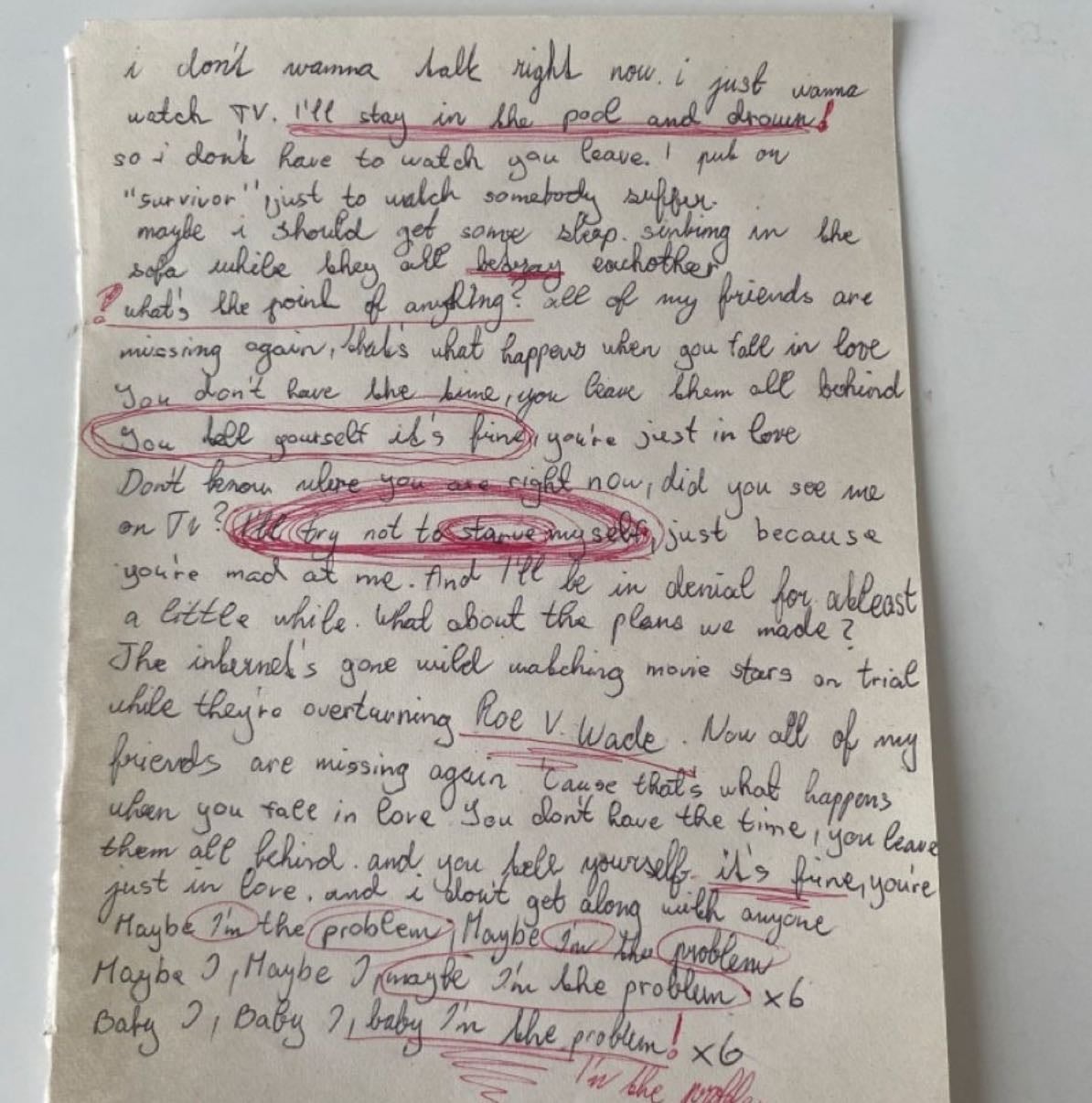 my favorite lyrics of all time - Other hypelist by Taylor Valenzuela