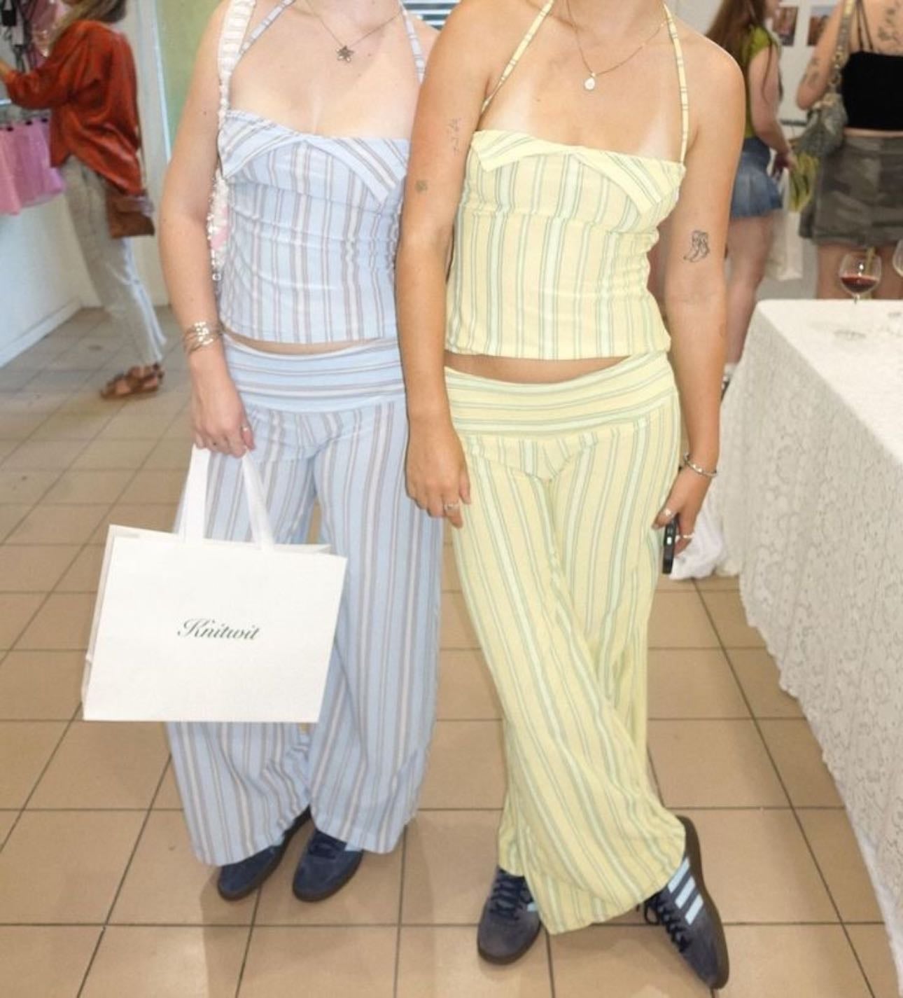 matching sets !! - whether it's pajamas / lingerie / sweats / a suit / a little top & skirt moment / a tankini / no matter what it always looks good