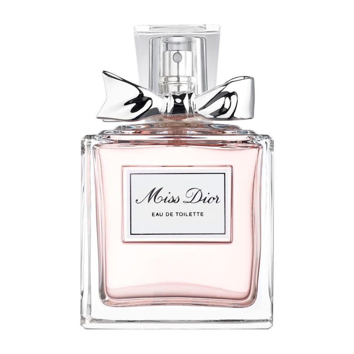 Miss Dior eau de Toilette - Su acorde de rosa de Grasse se ilumina con notas chispeantes de mandarina sanguina y un toque vibrante de muguet