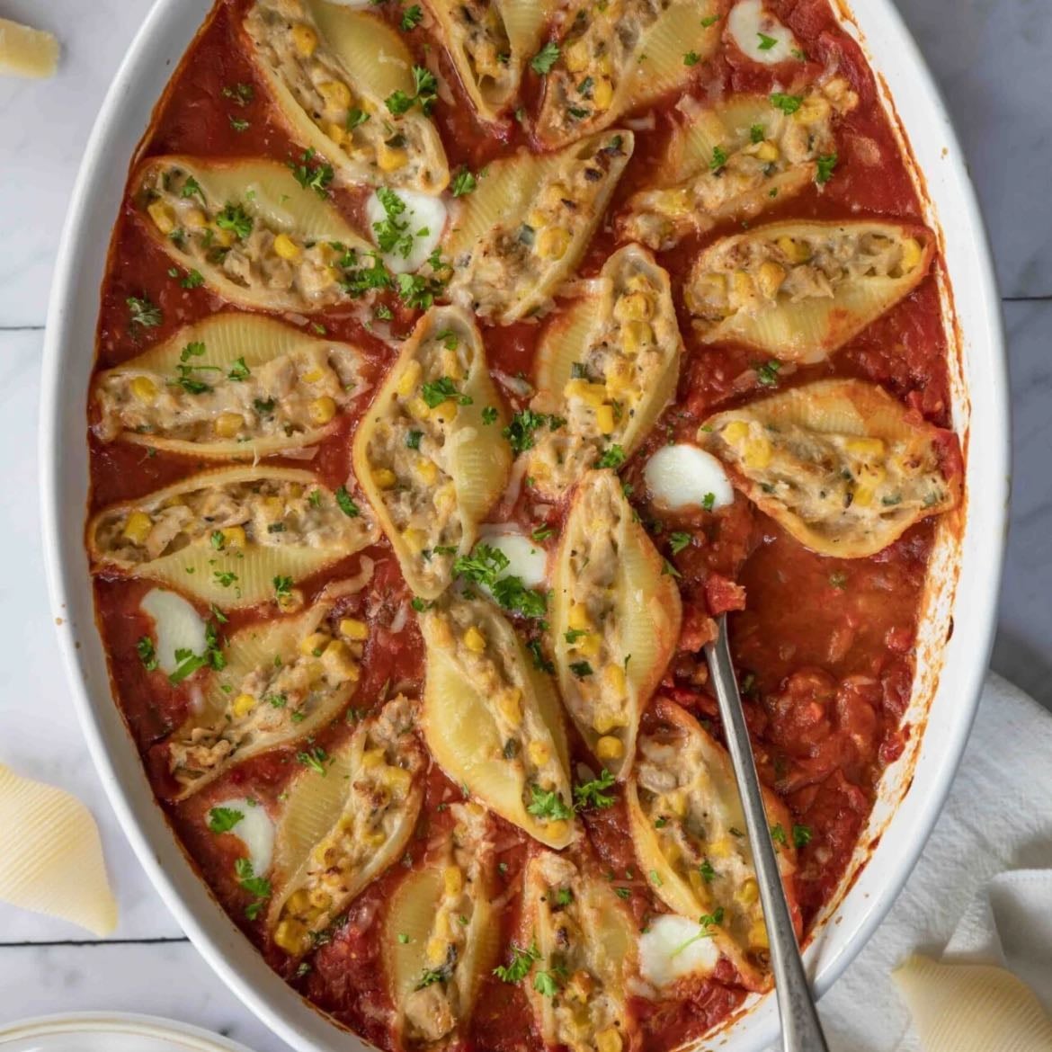 Conchitas rellenas