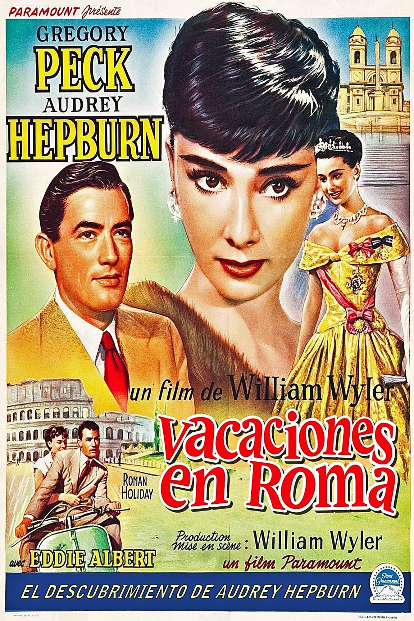 A Princesa e o Plebeu - William Wyler · 1953