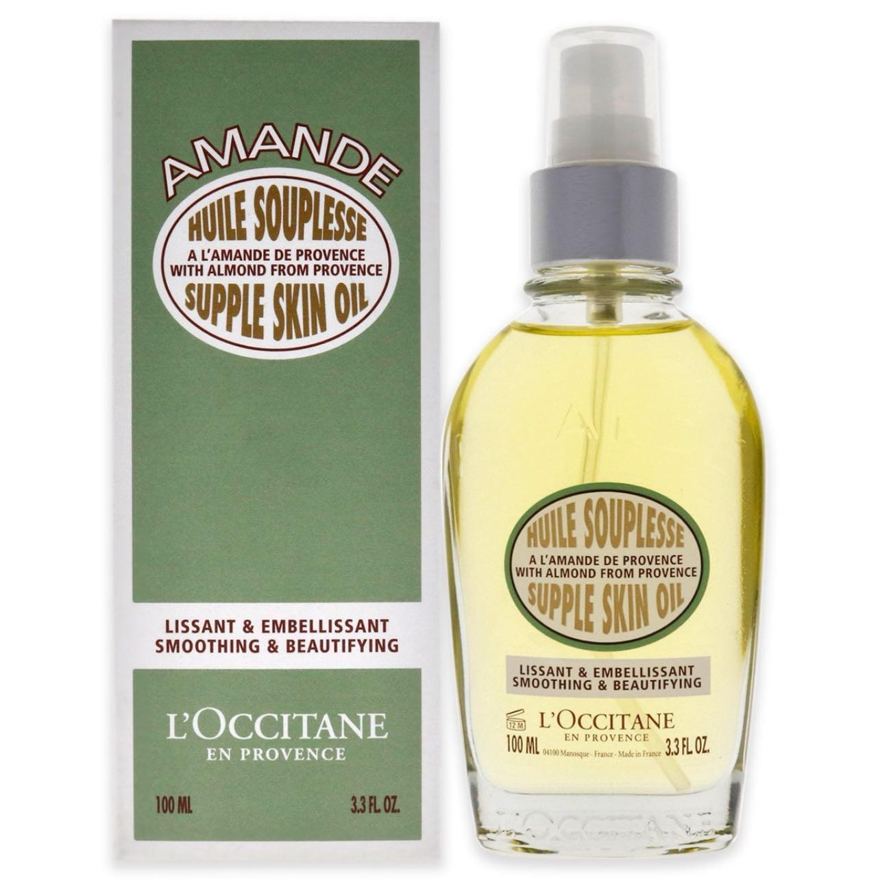 almond supple skin oil - by loccitane
