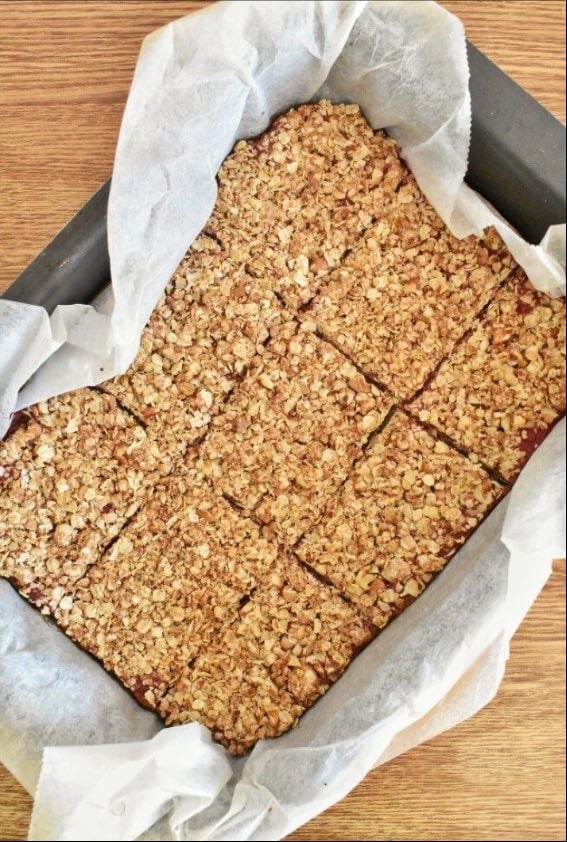 Barritas de avena y dátiles