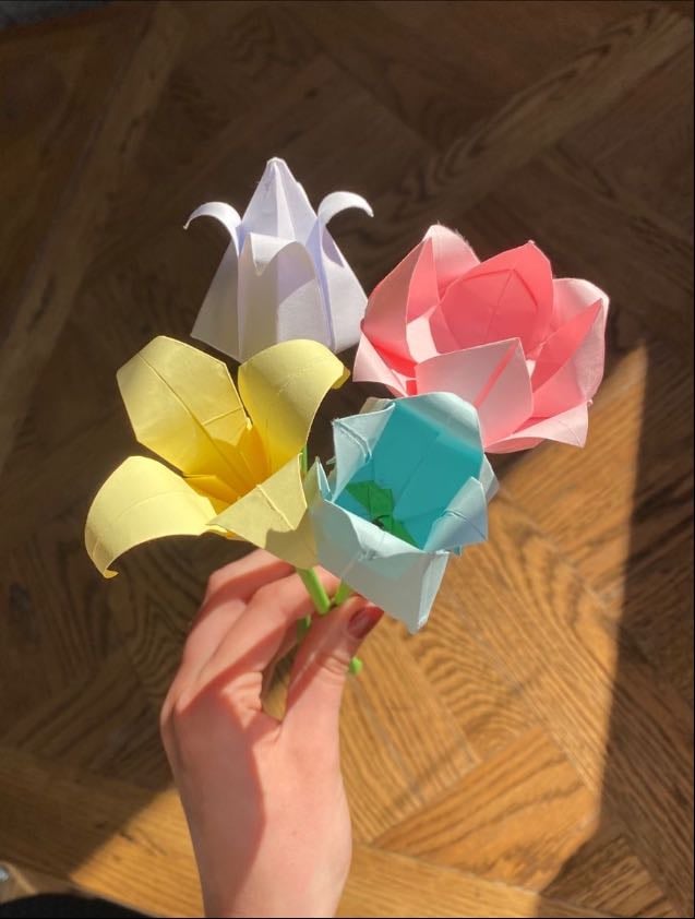 42. Aprender a hacer origami.