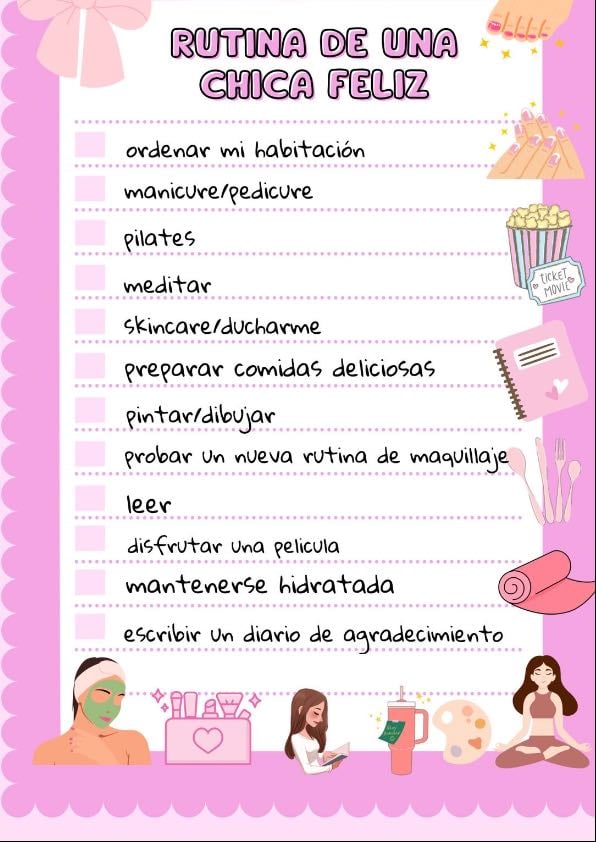 26. Hacer una lista de cosas por hacer.