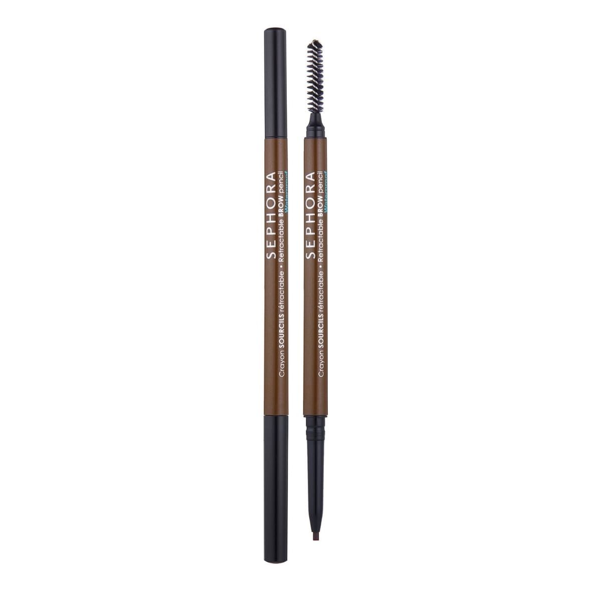 Sephora - Retractable brow pencil - 4 Midnight brown
