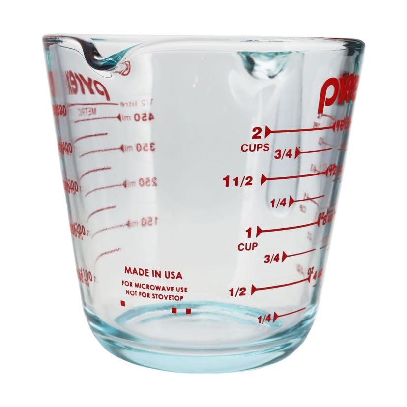 Pyrex measuring cup