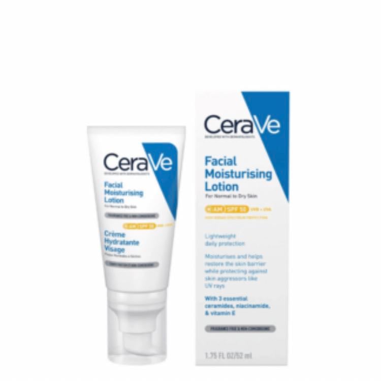 Cerave= 12,95€ - Crema hidratante con spf 30 de 52ml
