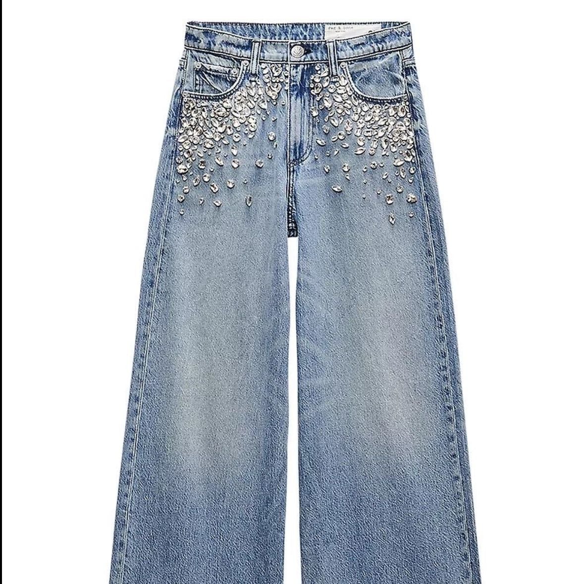Rhinestone Jeans