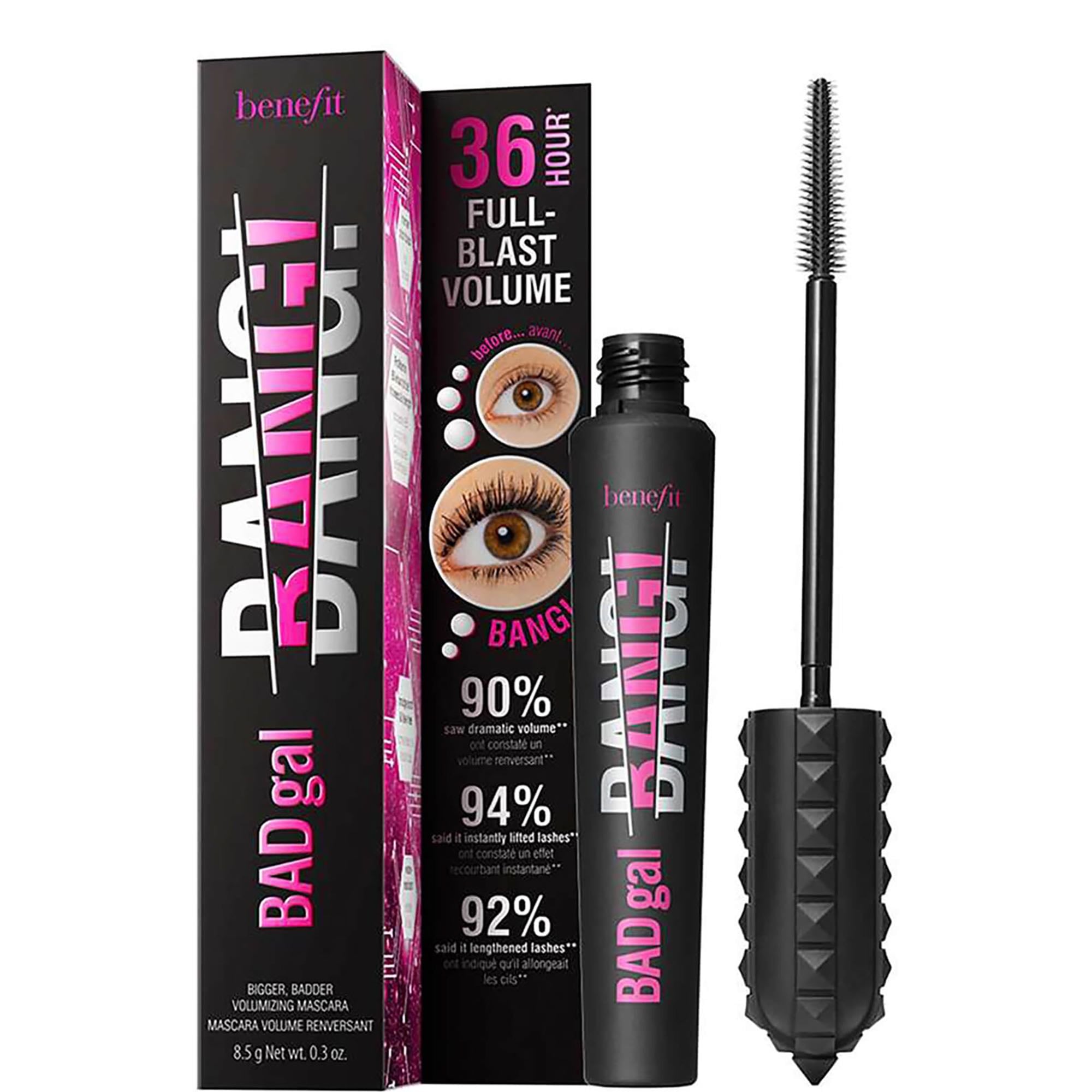 benefit BADgal BANG! Volumizing Mascara - Pitch Black 8.5g | LOOKFANTASTIC - LOOKFANTASTIC