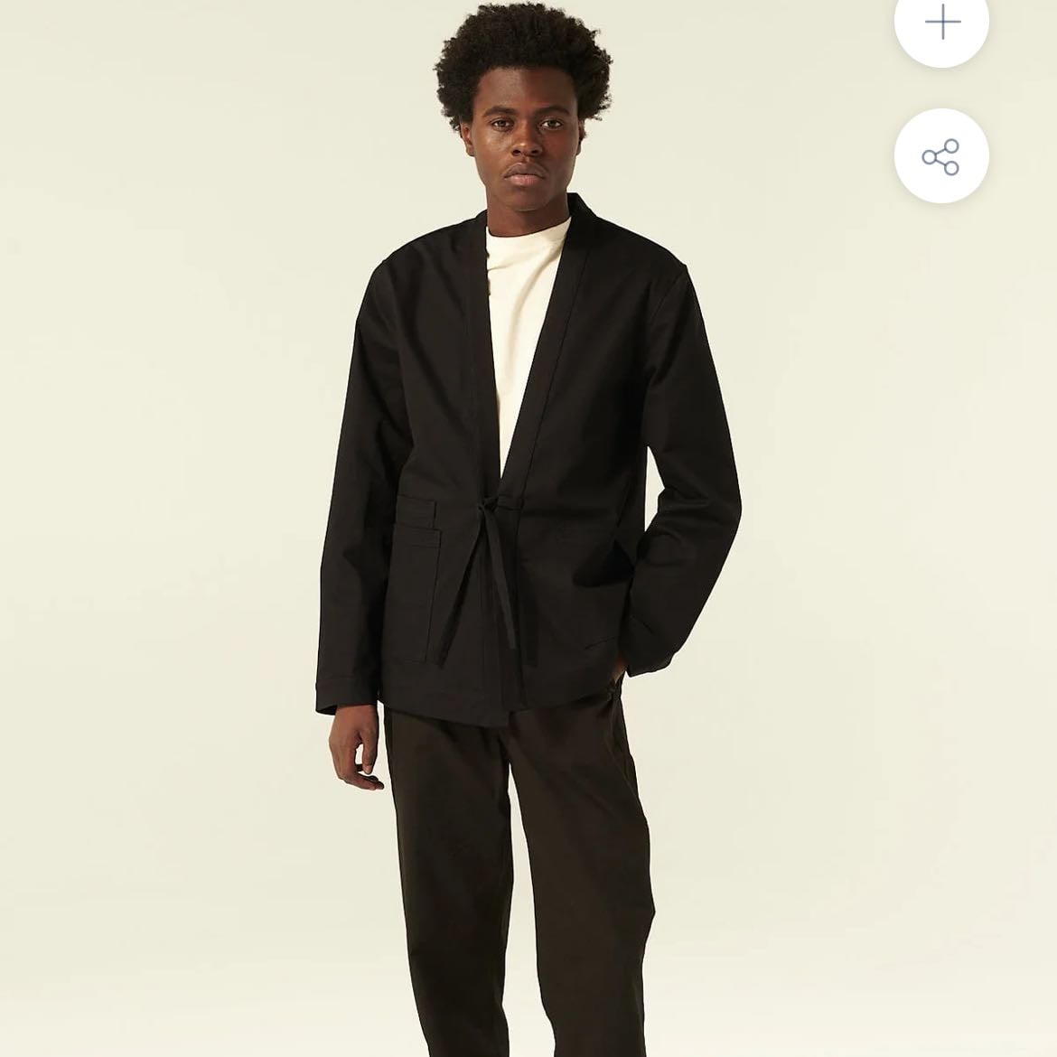 Rue the Tokyo - SIGMUND PRE DYED TWILL kimono