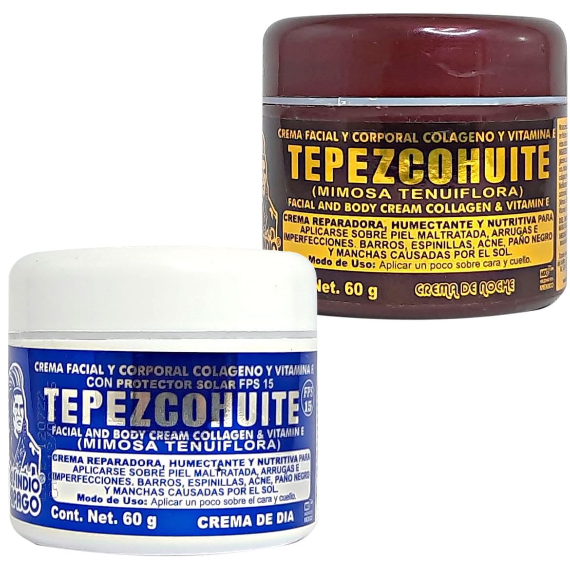 Cremas de tepezcohuite