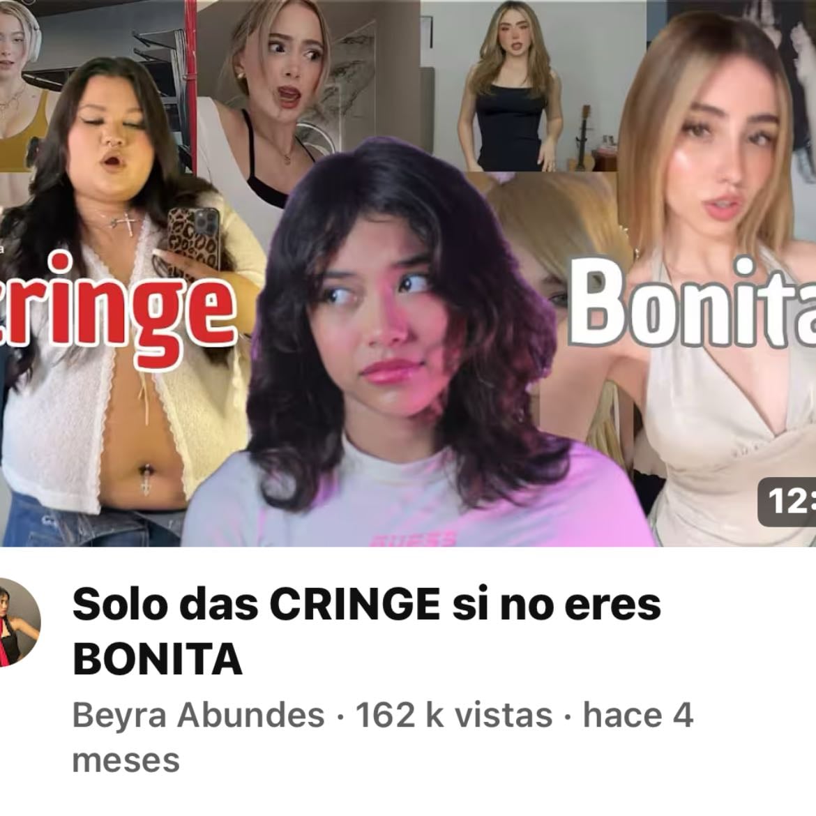 Solo das cringe si no eres bonita