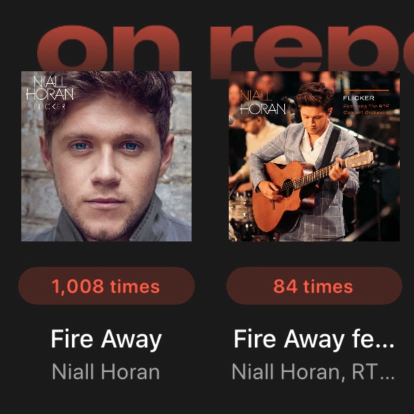 #22 — weekly airbuds - 1,008 weekly plays on fire away, 84 weekly plays on fire away orchestra version