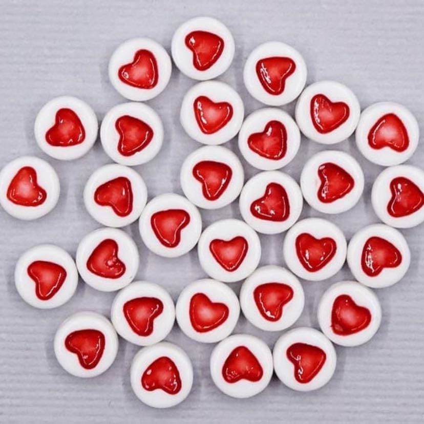 heart beads ⭑ - $7
