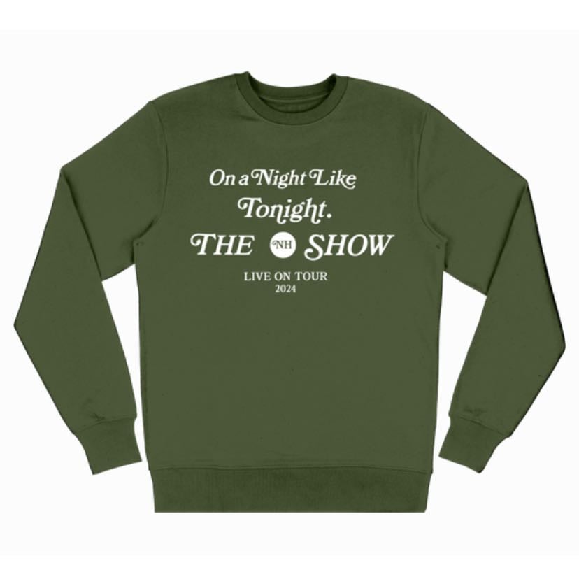 oanlt green crewneck ⭑ - (probably not official, get off aliexpress, around $14)