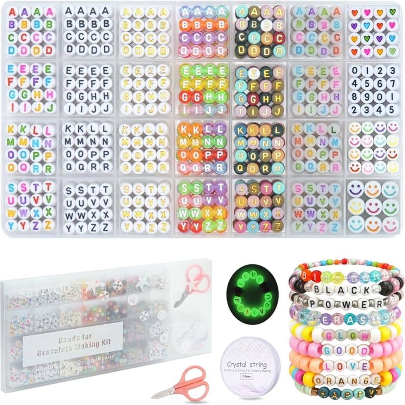 letter beads ⭑ - $7