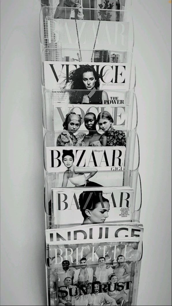 muitas revistas 🗞️