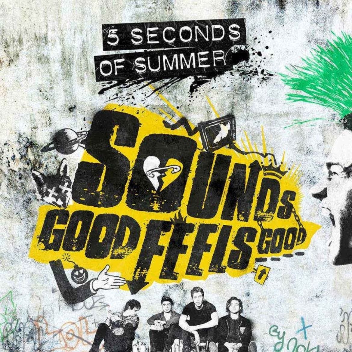 9. sounds good feels good- 5 seconds of summer - permanent vacation