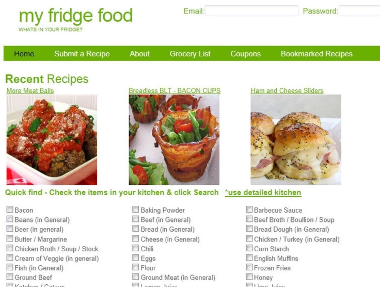 MyFridgeFood - Home - Cuisine / Gestion des ingrédients / Réduction du gaspillage alimentaire